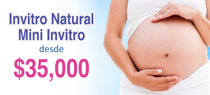 Fecundación in Vitro Natural, Mini Invitro desde $35,000